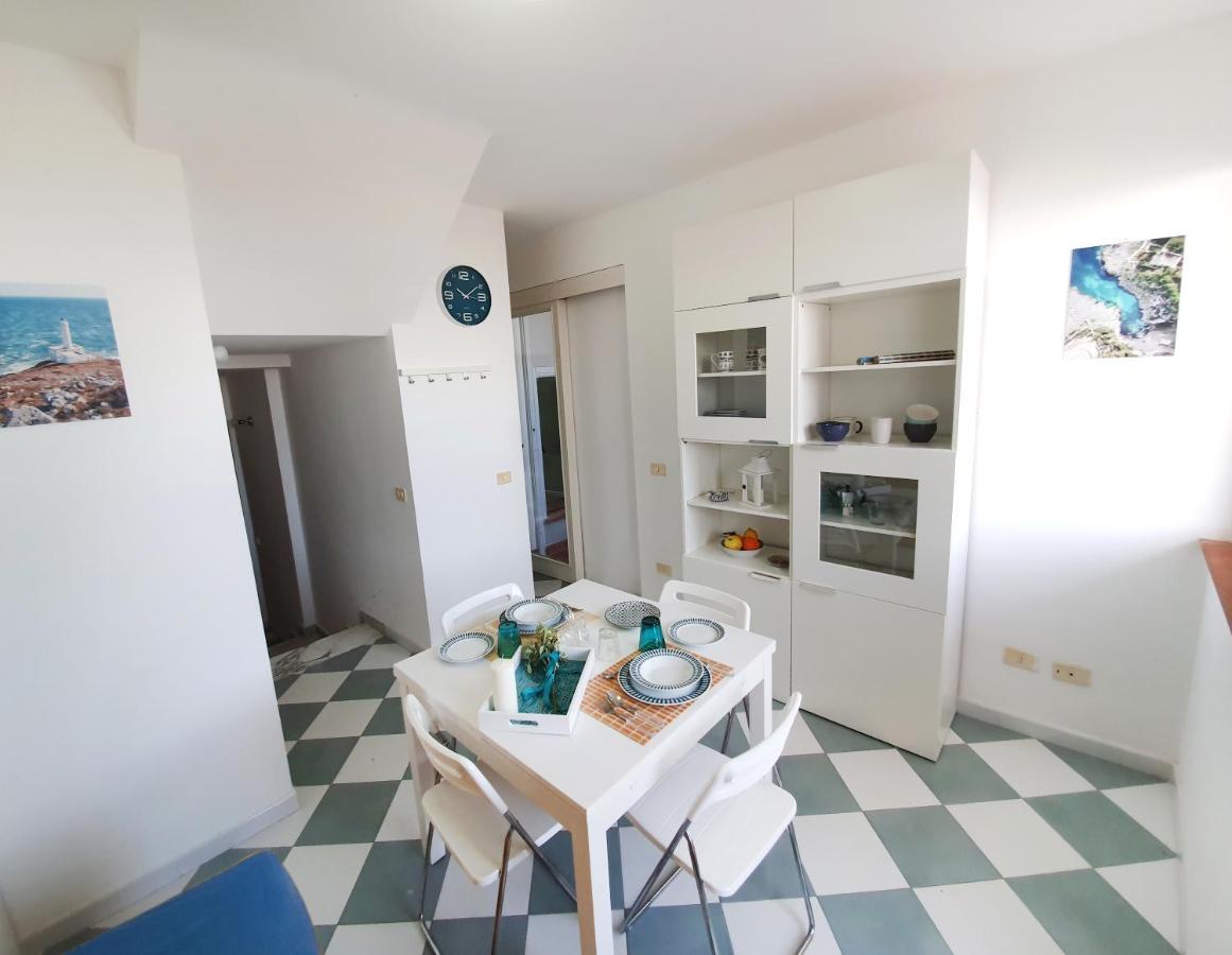 Casa Con Terrazza Vista 180° Sulla Costa Orientale Leilighet Santa Cesarea Terme Eksteriør bilde